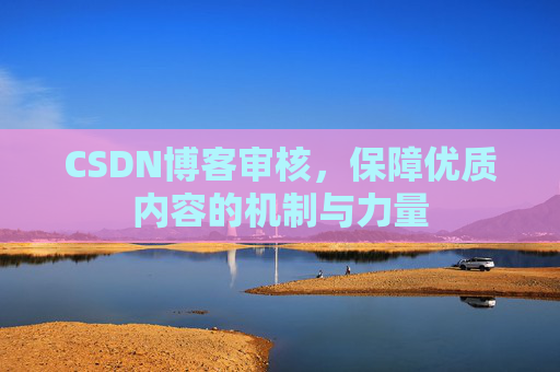 CSDN博客审核,保障优质内容的机制与力量
